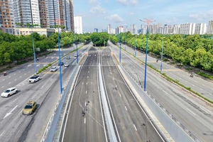 Ngày mai 30-6, thông xe hầm chui HC1 nút giao An Phú