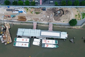 Cầu đi bộ qua sông Sài Gòn đạt 20% tiến độ, còn nhiều vướng mắc chờ tháo gỡ