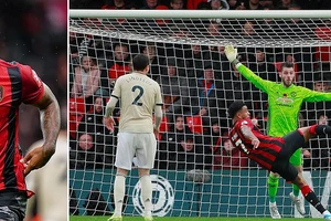 Cột dọc từ chối bàn thắng, MU thua đau trên sân Bournemouth