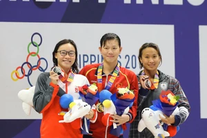 'Tiểu tiên cá' Ánh Viên đã giành 5 HCV tại SEA Games 30