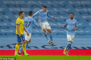 Man. City thắng nhọc, Tottenham bị chia điểm