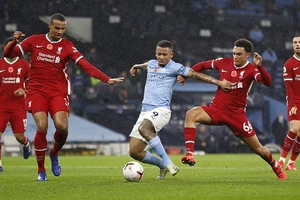 Liverpool đã có hai trận thua liên tiếp tại Anfield, còn Man. City là 13 trận toàn thắng trên mọi đấu trường. Ảnh: PA.