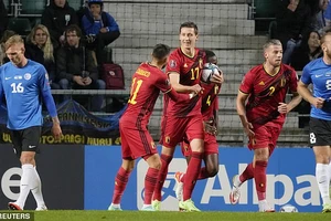 Anh, Đức, Bỉ cùng giành chiến thắng ở vòng loại World Cup