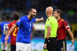 Trung vệ Chiellini: 'Tuyển Ý đứt chuỗi bất bại là điều cần thiết'
