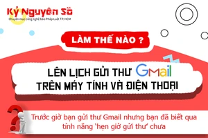 Cách lên lịch gửi thư trong gmail trên máy tính và điện thoại