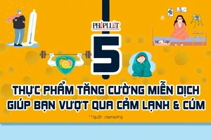 5 Thực phẩm tăng cường miễn dịch giúp bạn vượt qua cảm lạnh và cúm