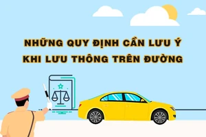 Những quy định cần lưu ý khi lưu thông trên đường