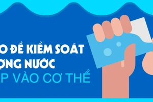 Cách kiểm soát lượng nước nạp vào cơ thể giúp bảo vệ sức khỏe