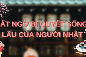 Bất ngờ bí quyết sống lâu của người Nhật