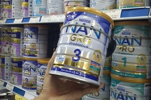 Giá sữa giảm 0,1%-34% 