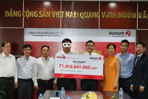 Người trúng số 71 tỉ đồng quê ở Quảng Ngãi