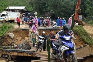 EVN bác tin đồn vỡ đập thủy điện Sông Tranh 2