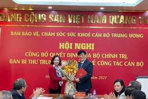Bổ nhiệm Trưởng Ban Bảo vệ, chăm sóc sức khỏe cán bộ Trung ương