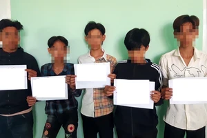 Bắt nhóm thanh thiếu niên ở Kiên Giang trộm 6 xe máy 