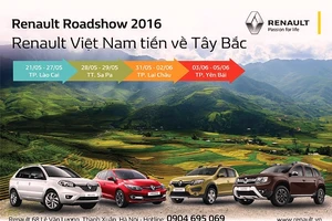Renault với chương trình lái thử xe ở Tây Bắc