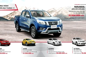 Nissan khuyến mại tháng 11-2017