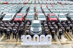 Chevrolet Việt Nam đạt 10.000 xe được bán ra năm 2017