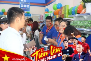 Co.opmart giảm giá lớn 2.300 sản phẩm cổ vũ U-23 VN