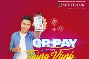 Thanh toán QRPay Agribank E-Mobile Banking: Quét mã trúng vàng