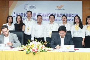 Lazada eLogistics kí hợp tác với Bưu điện Việt Nam