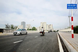 Phú Mỹ Hưng thông xe cầu Cả Cấm 1, quận 7