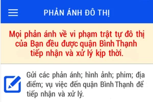 Kinh nghiệm xử phạt môi trường nhờ 'Bình Thạnh trực tuyến'