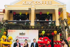 King Coffee khai trương quán mới tại Hội An