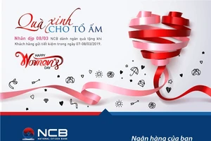 “Quà xinh cho tổ ấm” dịp 8-3 của Ngân hàng Quốc Dân