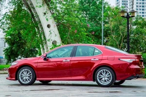 Hé lộ hình ảnh ban đầu chiếc Toyota Camry 2019
