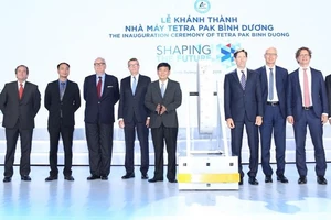 Tetra Pak khánh thành nhà máy 120 triệu Euro ở Bình Dương
