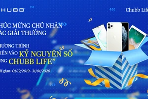 Danh sách trúng thưởng 'Tiến vào kỷ nguyên số cùng Chubb Life'