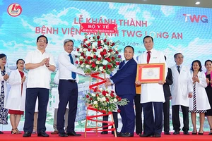 Khánh thành Bệnh viện Sản nhi TWG Long An