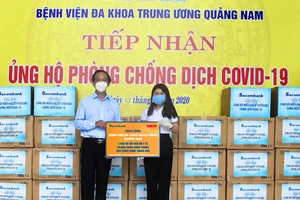 Sacombank cùng tuyến đầu phòng chống dịch COVID-19