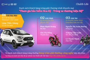 Chubb Life: “Tham gia bảo hiểm Hoa Kỳ - Trúng xe Mỹ”