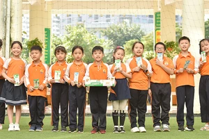 Nhiều lợi ích từ cuộc thi “Cùng bé thu gom vỏ hộp giấy”