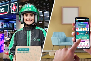 A.S. Watson và Grab công bố hợp tác O+O