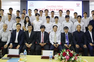 Khai giảng khóa 3 chương trình “Học bổng dạy nghề Toyota”