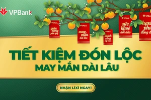 100% khách hàng gửi tiết kiệm tại VPBank được tặng quà