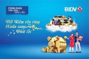 Cơ hội trúng nhiều giải thưởng giá trị khi gửi tiền ở BIDV