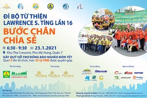 Đi bộ từ thiện Lawrence S. Ting 2021 sẽ tuân thủ về phòng dịch