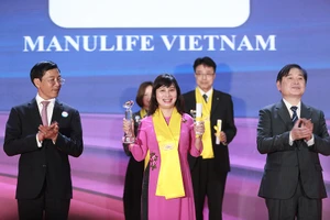 Manulife Việt Nam nhận giải thưởng Rồng Vàng 2020