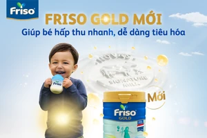 Friso Gold mới: sữa Novas chứa đạm siêu nhỏ giúp bé tiêu hóa dễ dàng