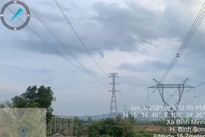 Sắp đóng điện đường dây 500kV mạch 3 Dốc Sỏi – Pleiku 2