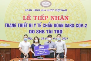 SHB miễn phí hơn 100.000 bộ kit xét nghiệm nhanh COVID-19
