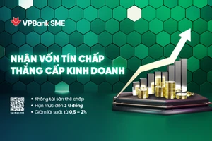 VPBank giảm 2% lãi suất, tăng hạn mức vay tín chấp lên 3 tỷ đồng