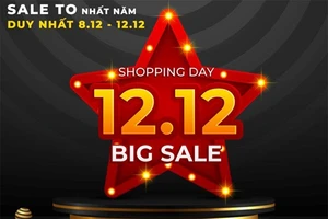 Vua Hàng Hiệu sale 12-12: Giảm giá toàn sàn, tặng voucher 'khủng'