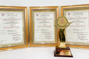 Amway Việt Nam nhận giải thưởng 'Sản phẩm vàng vì sức khỏe cộng đồng'