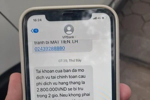 Cảnh giác thủ đoạn mạo danh ngân hàng gửi tin nhắn lừa đảo