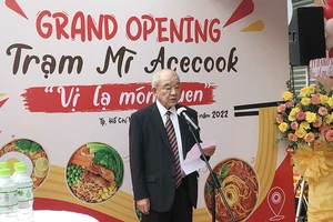 Acecook Việt Nam ra mắt mô hình “Trạm mì Acecook” đầu tiên ở TP.HCM