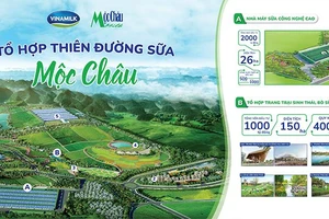 Mộc Châu Milk và Vinamilk khởi công dự án ‘Tổ hợp thiên đường sữa Mộc Châu’